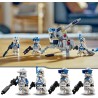 LEGO 75345 StarWars Battle Pack Clone Troopers Legione 501