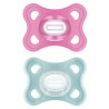 Mam Succhietto Comfort 2-6 Mesi in Silicone 2 Pezzi Girl 84338