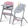Kinderkraft Seggiolone Pappa Livy + Sdraietta Calmee Rosa