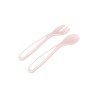 Kikkaboo Ciotola con Posate 4in1 Rosa
