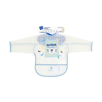 Kikkaboo Bavaglino con Maniche Arty Blu