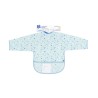 Kikkaboo Bavaglino con Maniche Pattern Blu