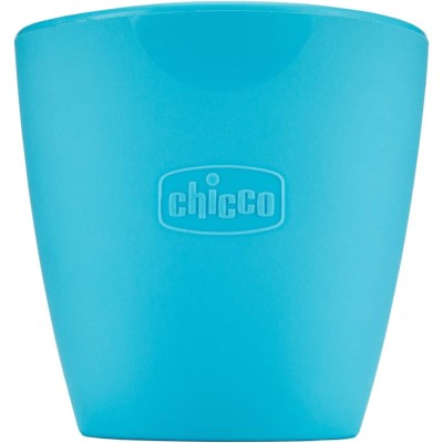 Chicco Bicchiere in Silicone Azzurro 10224200