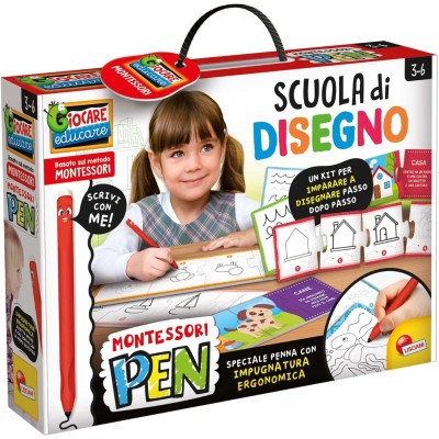 Montessori Pen Scuola di Disegno - Lisciani 101696