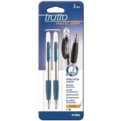 trova il prezzo più basso Fila Tratto Matic Grip Penna A Sfera Blu