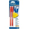Fila Tratto Cancellik Rossa Blister 2 pezzi + Gomma