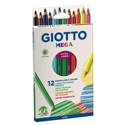 Fila Giotto Pastelli Mega 12 Pezzi