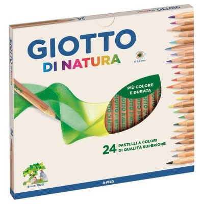Fila Giotto Natura Pastelli 24 Pezzi