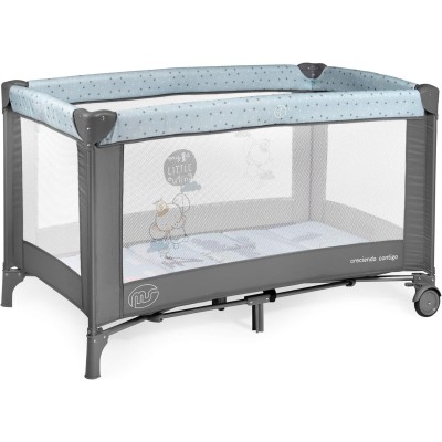 Ms Lettino Campeggio Basic Stars Azzurro - 630134