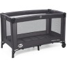 Ms Lettino Campeggio Basic Nero - 630137