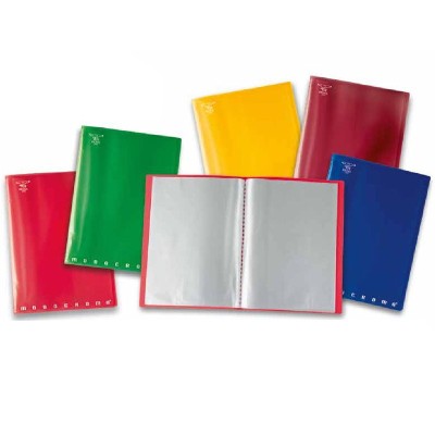 Portalistini Monocrono A4 - Colori Assortiti
