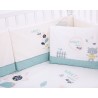 Kikkaboo Completo Tessile per Culla Lovely Day