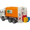 Camion TGA Trasporto Rifiuti Arancione - Bruder 02772