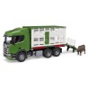 Camion Scania Trasporto Animali - Bruder 03548