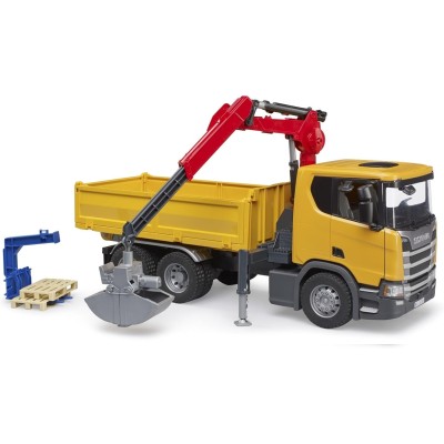 Camion da Cantiere Scania con Benna - Bruder 03551