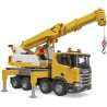 Camion Scania con Gru Liebherr - Bruder 03571