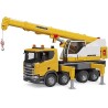 Camion Scania con Gru Liebherr - Bruder 03571