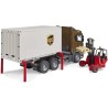 Bruder Camion Scania UPS con Muletto 03582