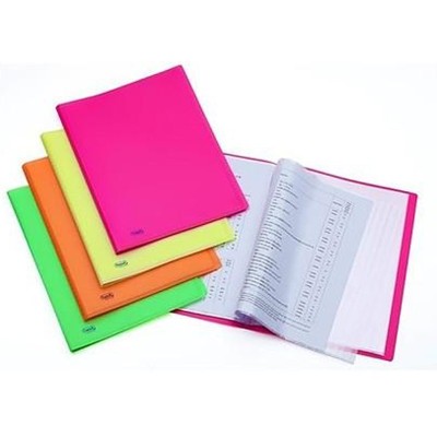 Portalistini Neon Fluo - 20X30 CM - 50 PZ - Colori Assortiti