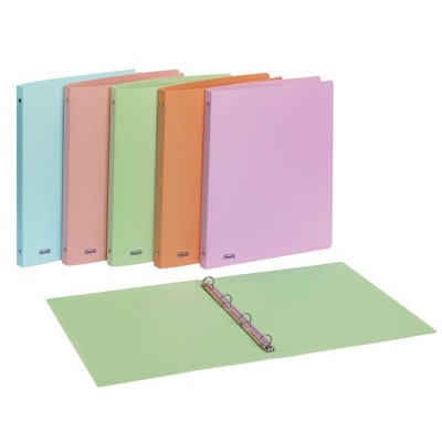 Raccoglitore Color Pastello 22X30 CM - 15 MM - Colori Assortiti