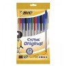 Bic Penna Cristal Original Colori Assortiti - 10 PZ