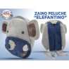 SWEET ANIMALS - Zainetto Peluche ELEFANTINO 26X28