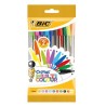 Bic Penna Cristal Cristal Colori Assortiti - 10 PZ