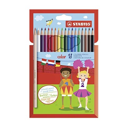 Stabilo Colori Pastello - 18 PZ