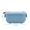 Kiokids Portapranzo con Cucchiaino Azzurro