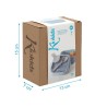Kiokids Portapranzo con Cucchiaino Azzurro