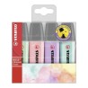 Stabilo Boss Evidenziatori Color Pastello - 4 PZ