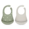 Suavinex Color Bavaglini in Silicone Verde 2pz