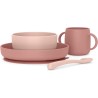 Suavinex Color Set Svezzamento Silicone Rosa - 401543