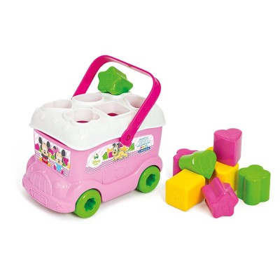 Clementoni 14933 - Minnie Bus Inserimento Forme