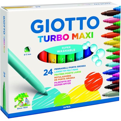Fila Giotto Turbo Maxi 24 Pezzi