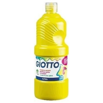 Fila Giotto Tempera 500ML Colore Giallo Primario