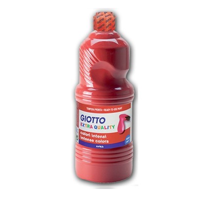 Fila Giotto Tempera 500ML Colore Rosso Scarlatto