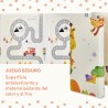 Ms Tappeto Fancy Pieghevole/Rev.Jirafa - 8901