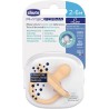 Chicco Succhiotto Gommotto 2-6 Mesi Luxe Girl 1 Pezzo 730113600