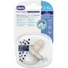 Chicco Succhiotto Gommotto 2-6 Mesi Luxe Unisex 1 Pezzo 730113800