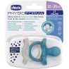 Chicco Succhiotto Gommotto 16-36 Mesi Luxe Boy 2 Pezzi 730353200