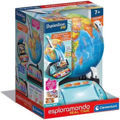 Sapientino Globo Esploramondo Real Time - Clementoni 16446