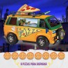 Tartarughe Ninja Pizza Van - Giochi Preziosi TU804000