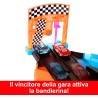 Cars Pista Fluo Incrociata - Mattel 0195HPD80