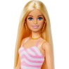 Barbie - Bambola Bionda Con Costume Da Bagno - HPL73