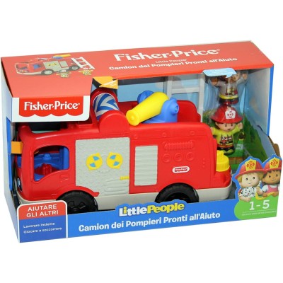 Fisher Price Little People Camion dei Pompieri FPV32