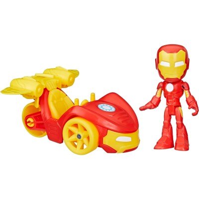 Spidey Veicolo con Personaggio Iron Racer - Hasbro F74585X0