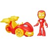 Spidey Veicolo con Personaggio Iron Racer - Hasbro F74585X0