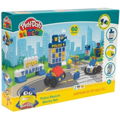 Playdoh Blocks Stazione di Polizia - Grandi Giochi PLD00000