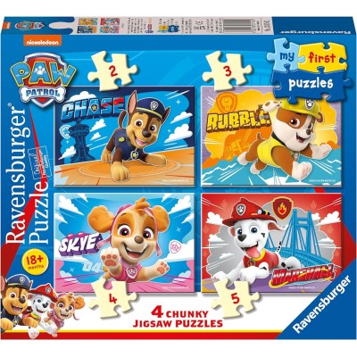 Puzzle Paw Patrol 2-3-4-5pz. - 03154